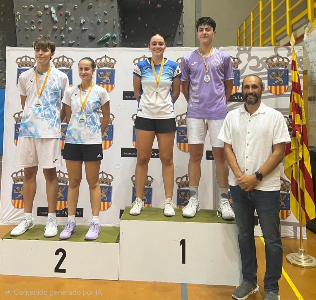 Izan Chasco y Blanca Cantón, brillan en el Máster N5 Sub15 y Sub19 de Alfajarín